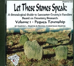 Let these Stones Speak, Vol. 1 (Pequea Twp.)