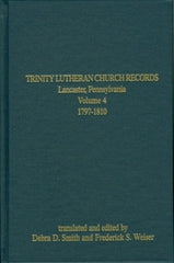 Trinity Lutheran Church Records, Vol. 4 (1797-1810)