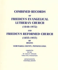 Combined Records of Frieden’s Evangelical Lutheran Church
