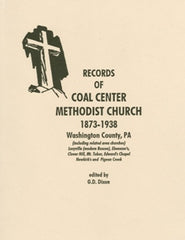 Records of Coal Center Methodist Church