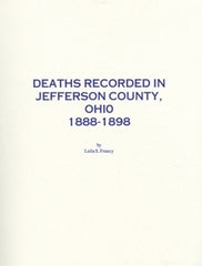 1888-1898 Deaths Recorded in Jefferson Co., Ohio