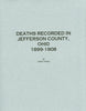 1899-1908 Deaths Recorded in Jefferson County, Ohio