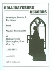 Hollidaysburg Records