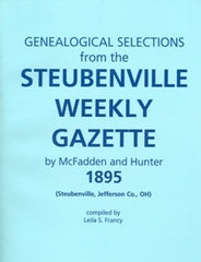 1895 Genealogical Selections from the Steubenville Weekly Gazette
