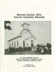 Monroe County, Ohio Church Cemetery Records
