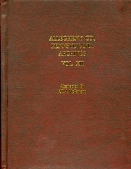 Allegheny County, Pennsylvania Archives, Volume 12
