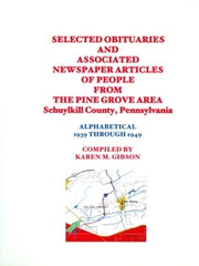 Selected Obituaries and Associated Newspaper Articles