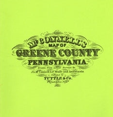 McConnell’s Map of Greene County, PA
