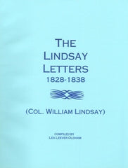 The Lindsay Letters: 1828-1838