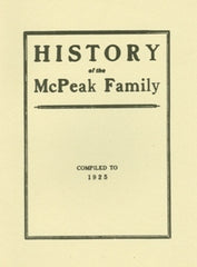 History of the McPeak Family