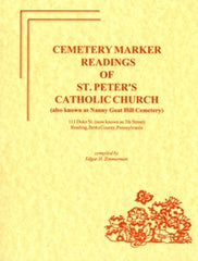 Cem. Marker Readings of St. Peter’s Cemetery