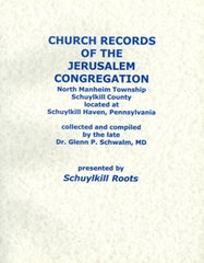Church Records of the Jerusalem Congregation