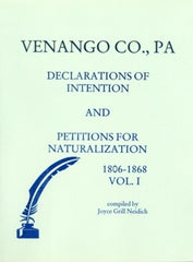 Venango Co., PA Declarations of Intention and...