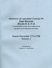 Abstracts of Lancaster County, PA Deed Records, Vol. 2
