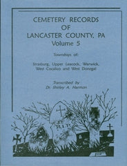 Cemeteries of Lancaster Co., PA, Vol. 5