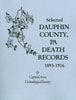 Selected Dauphin County, PA Death Records