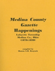 1878-1898 Medina County Gazette Happenings