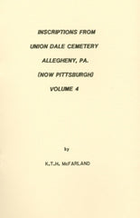 Inscriptions from Union Dale Cemetery, Vol. 4