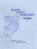 Beaver County, PA Cemetery Records, Vol. I