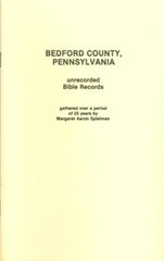 Bedford County, PA  Unrecorded Bible Records