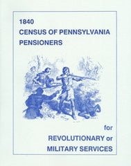 1840 Census of PA Pensioners