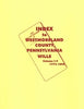 Westmoreland County, PA Will Book Index, 1773-1896