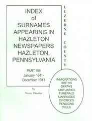 Index of Surnames Appearing in Hazleton Newspapers, Part VIII