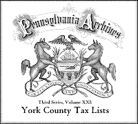 York County Tax Lists