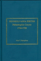 PA Births: Philadelphia County, 1766-1780